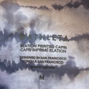 Athleta Elation Capri Leggings - lavender